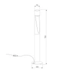 Ландшафтный светильник Elektrostandard Recess 35177/F