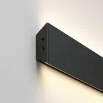 Накладной алюминиевый профиль черный/черный для светодиодной ленты Elektrostandard ll-2-alp022 a066621