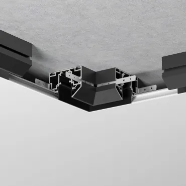Коннектор угловой внутренний для шинопровода в натяжной потолок Elektrostandard slim magnetic a067414