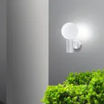 Уличный настенный светильник со стеклянным плафоном sfera d Elektrostandard sfera a060123
