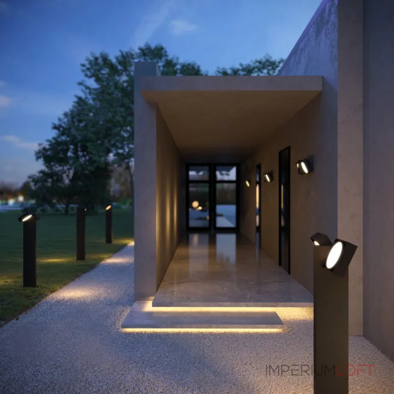 Светильник поворотный садово-парковый Elektrostandard twin a064384 от ImperiumLoft Светильник поворотный садово-парковый Elektrostandard twin a064384 от ImperiumLoft