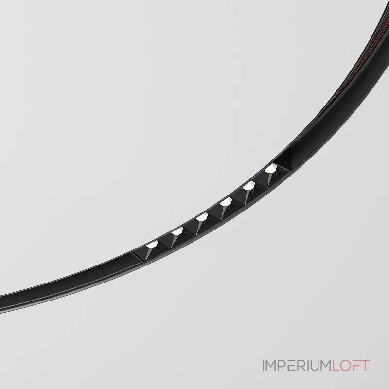 Трековый светильник для радиусного шинопровода Elektrostandard slim magnetic a066513