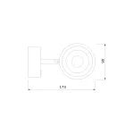Настенный светильник Elektrostandard Oriol MRL LED 1018