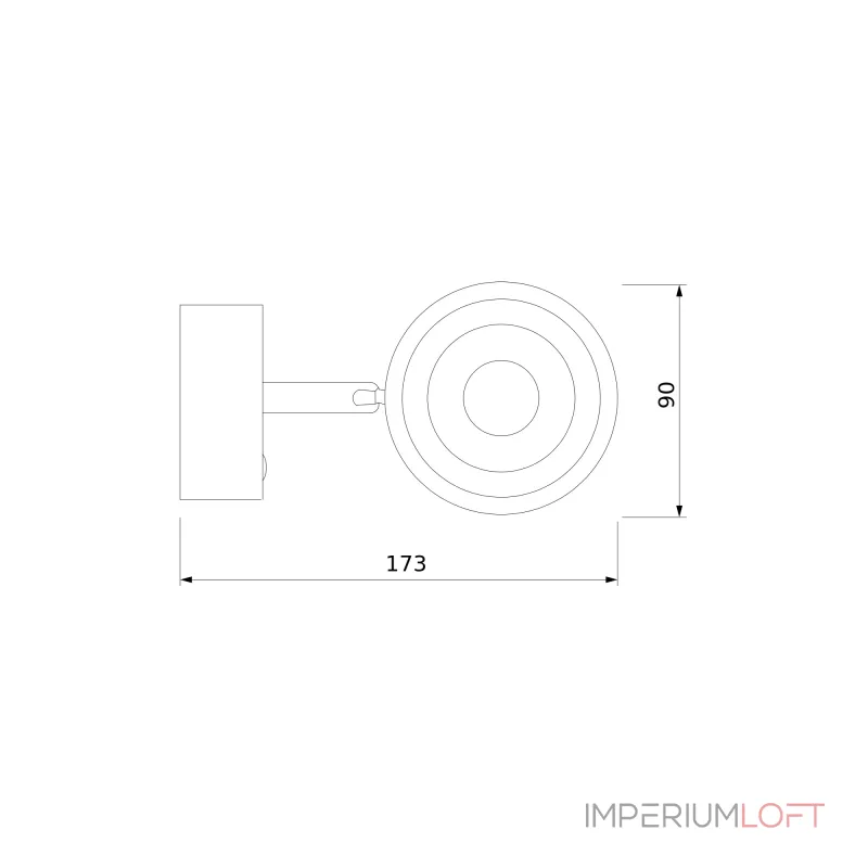 Настенный светильник Elektrostandard Oriol MRL LED 1018