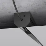 Шинопровод в натяжной потолок с декоративными вставками черный 2м Elektrostandard slim magnetic a067412 от ImperiumLoft