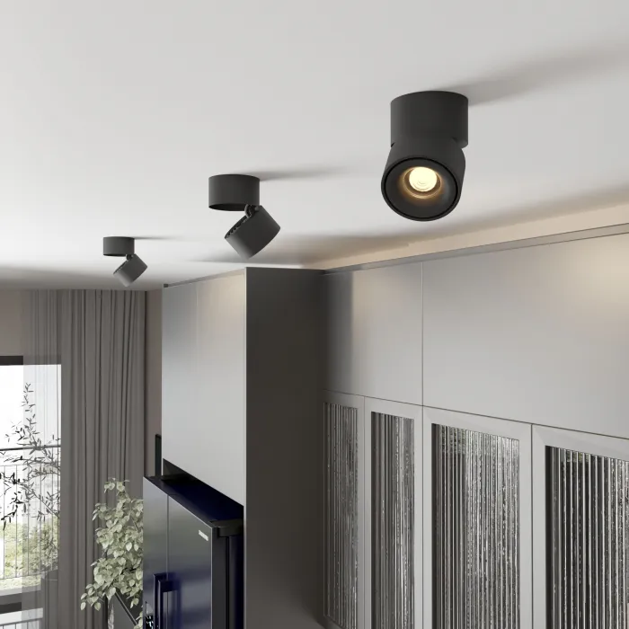 Накладной поворотный светодиодный светильник Elektrostandard klips a063937 от ImperiumLoft
