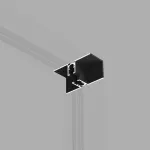 Коннектор угловой внутренний для встраиваемого шинопровода Elektrostandard mini magnetic a065638