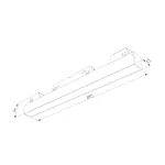 Трековый светильник 30W 4200K белый Elektrostandard Slim Magnetic 85034/01