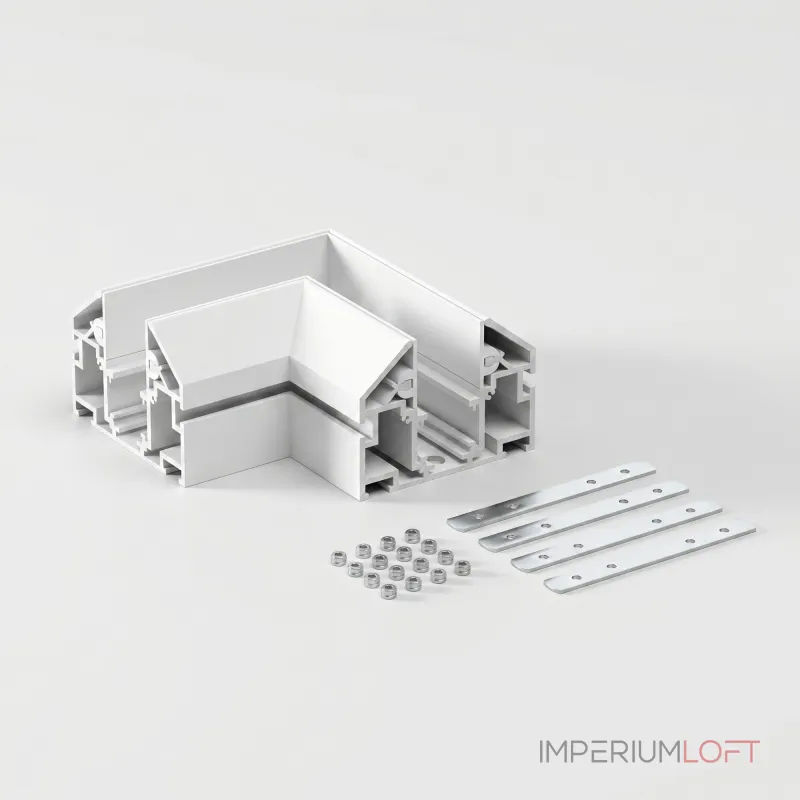 Коннектор угловой внутренний для шинопровода в натяжной потолок Elektrostandard Slim Magnetic 85205/00