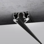 Шинопровод в натяжной потолок с декоративными вставками черный 2м Elektrostandard slim magnetic a067412 от ImperiumLoft