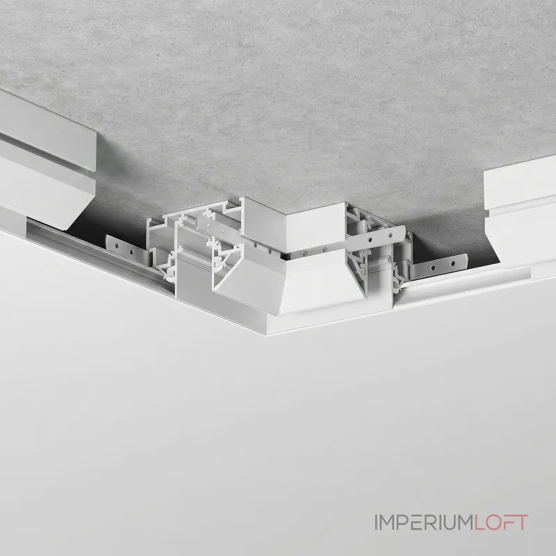 Коннектор угловой внутренний для шинопровода в натяжной потолок Elektrostandard Slim Magnetic 85205/00