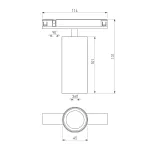 Трековый светильник Elektrostandard Line Magnetic 85525/01