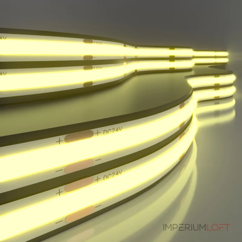 Лента светодиодная 480led 14w ip20 3300k cob 24v Elektrostandard cob 24v 480led 14w ip20 a065580