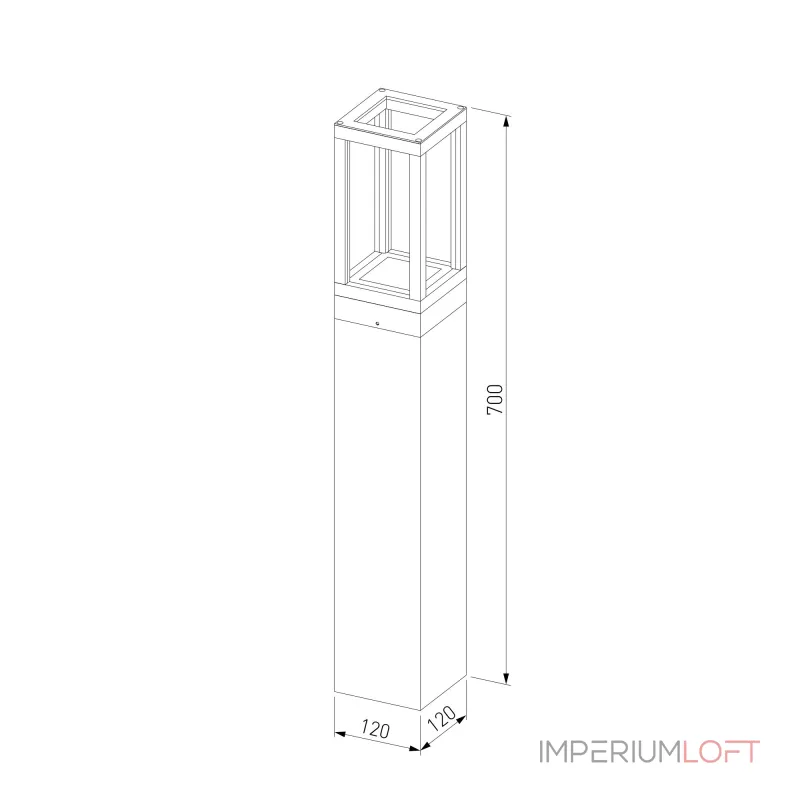 Ландшафтный светильник Elektrostandard Frame1529 TECHNO LED Ландшафтный светильник Elektrostandard Frame1529 TECHNO LED