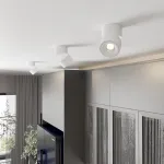 Накладной поворотный светодиодный светильник Elektrostandard klips a063936 от ImperiumLoft