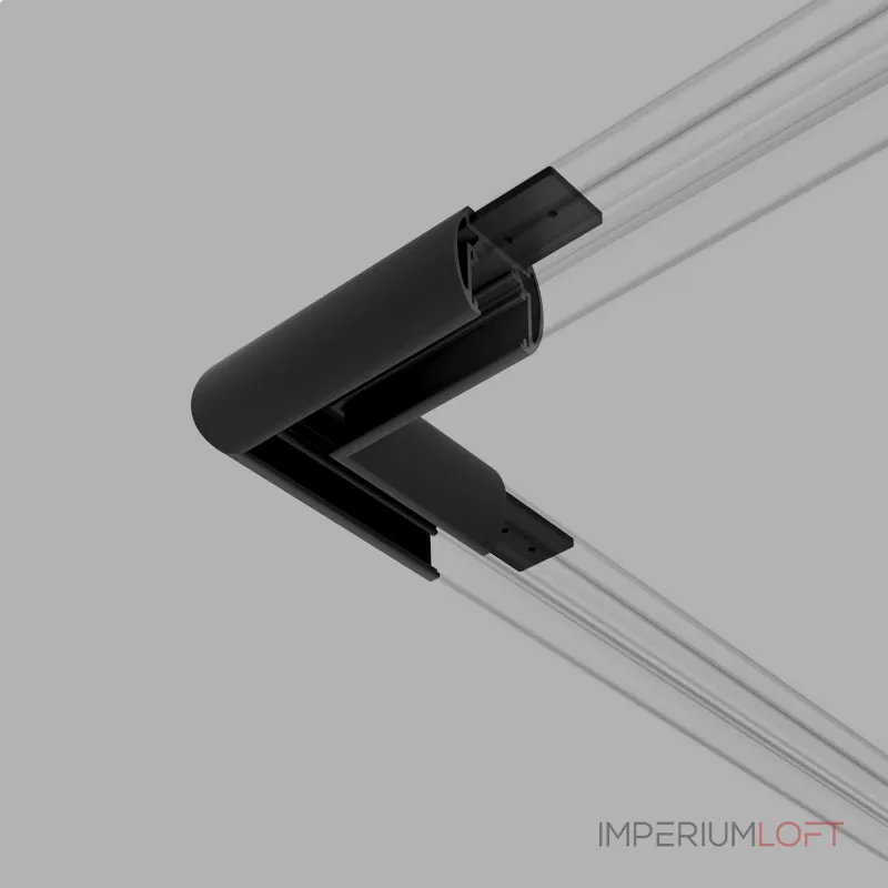 Коннектор угловой для шинопровода round накладной Elektrostandard slim magnetic a065259