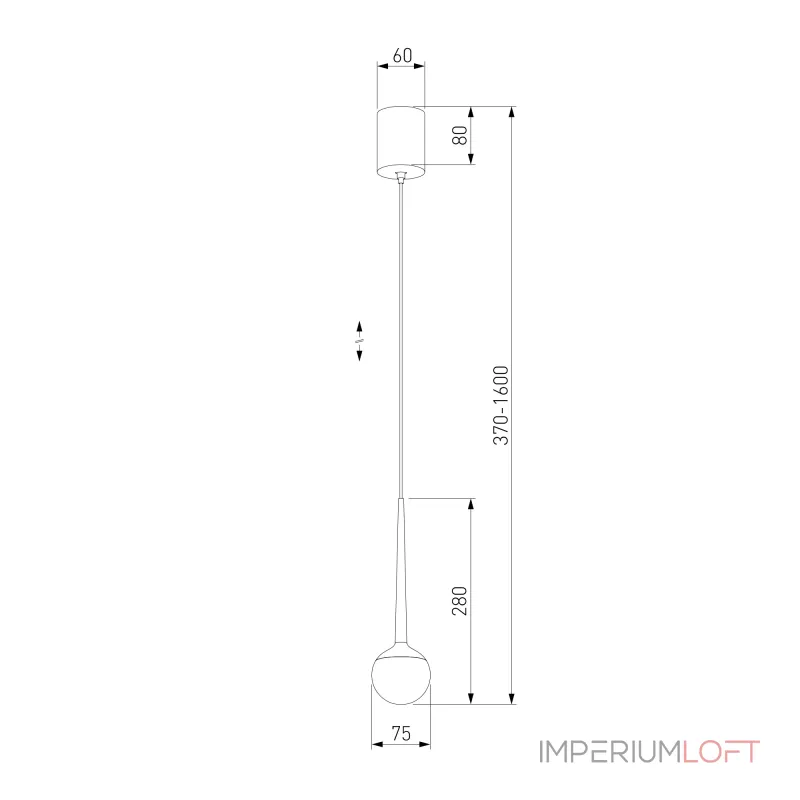 Подвесной светильник Elektrostandard DLS028