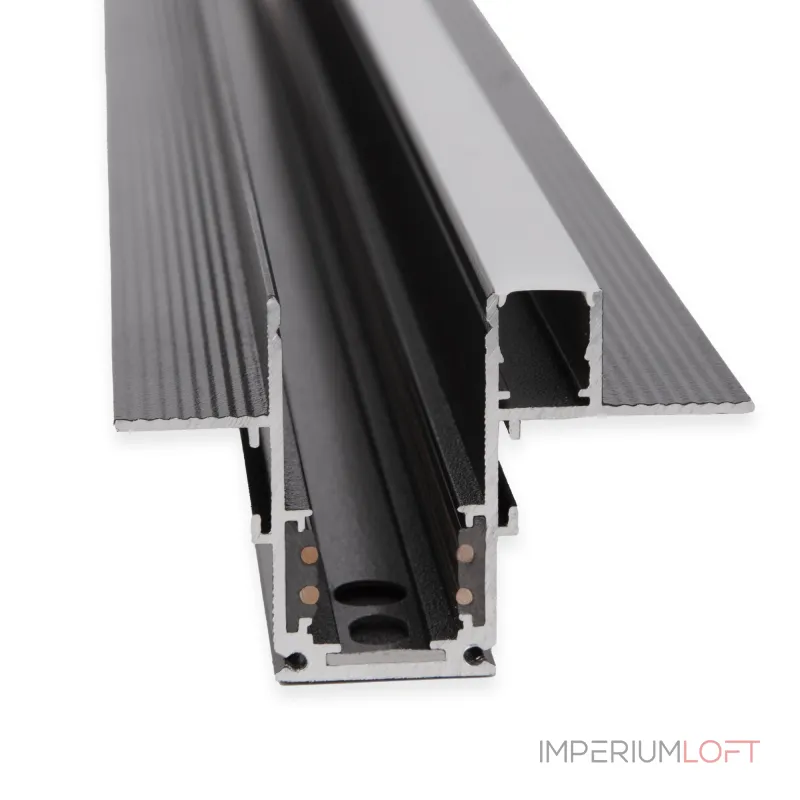 Шинопровод встраиваемый с местом под светодиодную ленту Elektrostandard slim magnetic a063990