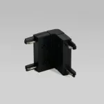 Коннектор угловой внутренний для накладного шинопровода черный Elektrostandard flat magnetic a063737