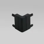 Коннектор угловой внутренний для накладного шинопровода черный Elektrostandard flat magnetic a063737