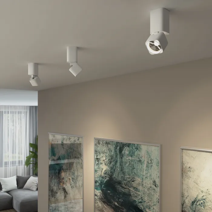 Светильник потолочный поворотный светодиодный Elektrostandard cubus a063681 от ImperiumLoft