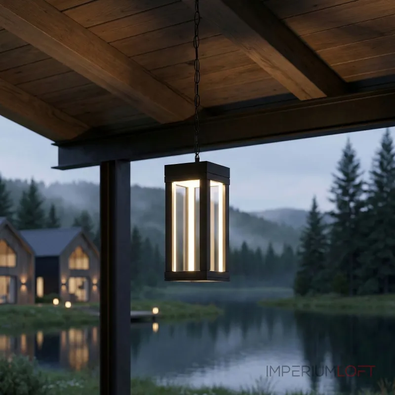 Уличный подвесной светильник Elektrostandard Frame 1528 TECHNO LED