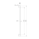Уличный настенный светильник Elektrostandard Argos 35121/D