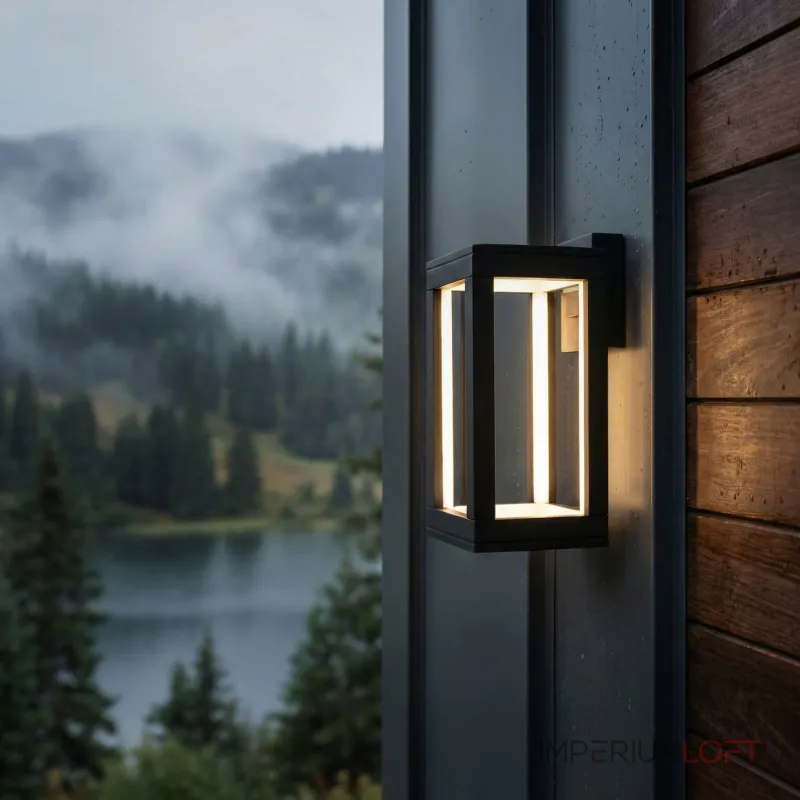 Уличный настенный светильник Elektrostandard Frame 1527 TECHNO LED