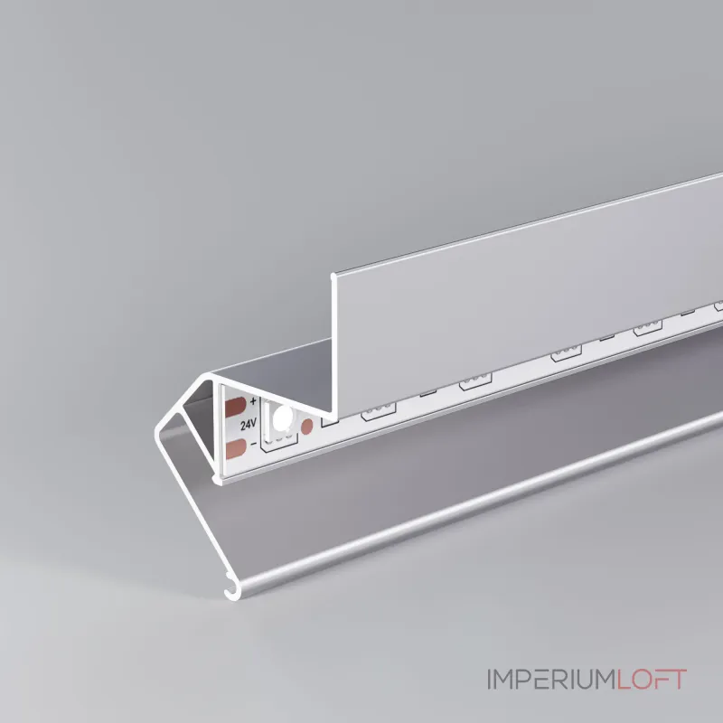 Теневой профиль для натяжных потолков для led ленты Elektrostandard ll-2-alp020 a064132 Теневой профиль для натяжных потолков для led ленты Elektrostandard ll-2-alp020 a064132