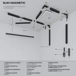 Трековый светильник Elektrostandard Slim Magnetic a059182