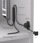 Выключатель сенсорный с функцией диммирования Elektrostandard 12/24V 36/72W a072042