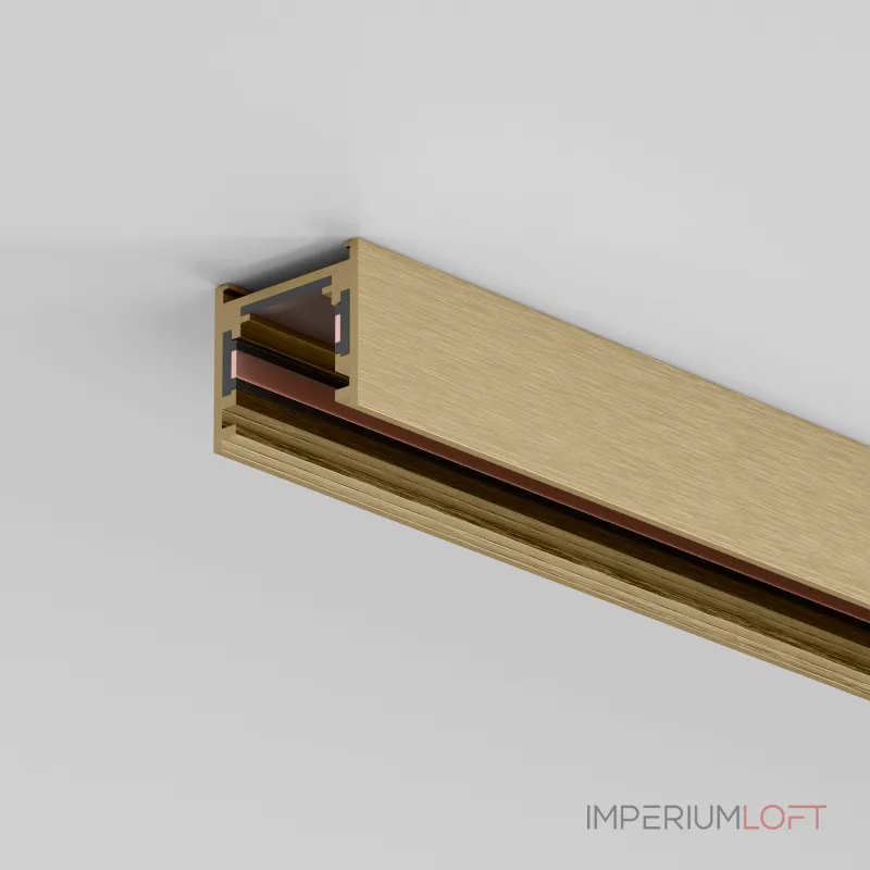 Шинопровод накладной титан Elektrostandard Line Magnetic Brass 2м 85227/00