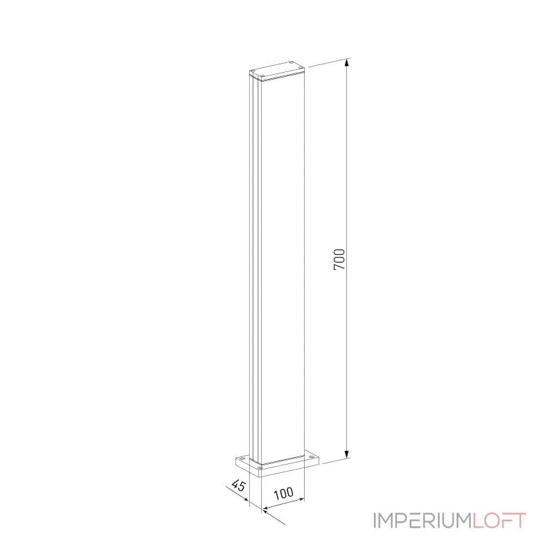 Ландшафтный светильник Elektrostandard Flat 1538 TECHNO LED
