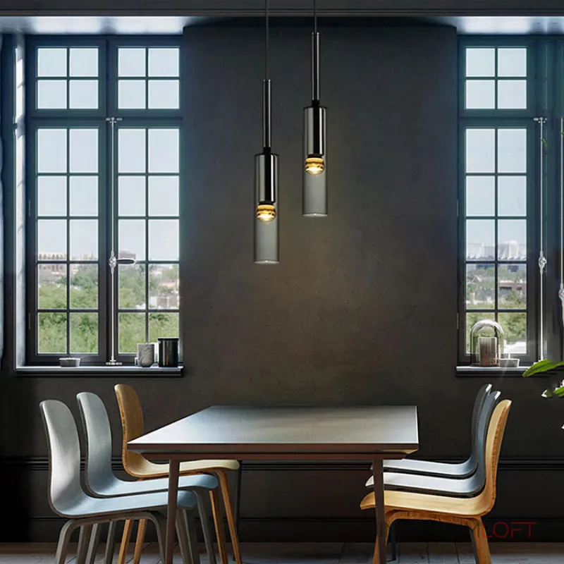 Подвесной светильник NIGHT gray от ImperiumLoft