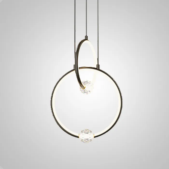 Подвесной светильник LUANA 1 black 3000К от ImperiumLoft