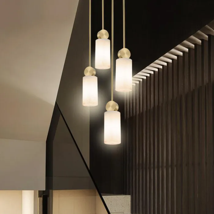 Подвесной светильник BRIXEN ONE L210  gold от ImperiumLoft