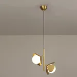 Подвесной светильник  JANITA brass