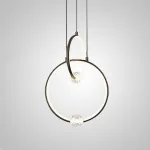 Подвесной светильник LUANA 1 2К black 3000К от ImperiumLoft
