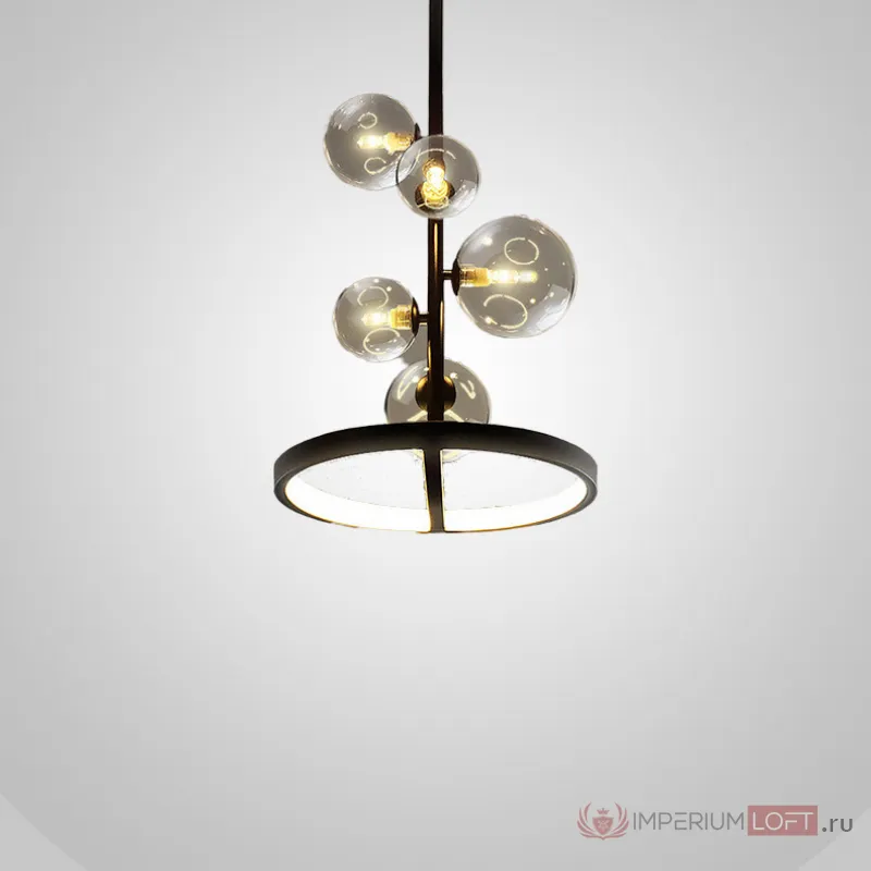Подвесной светильник IONA B D48 black от ImperiumLoft