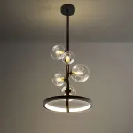 Подвесной светильник IONA B D48 black от ImperiumLoft
