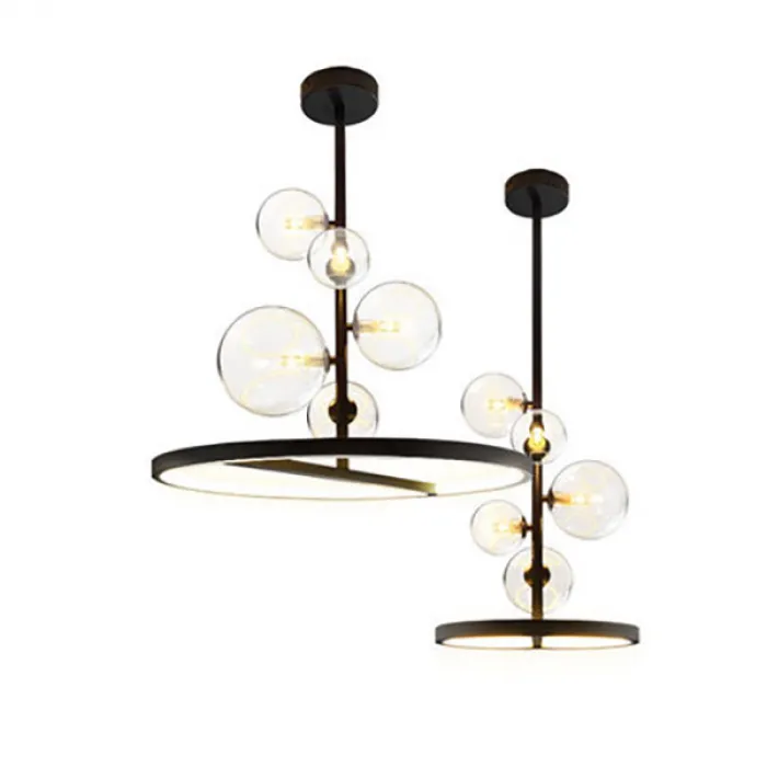 Подвесной светильник IONA B D48 black от ImperiumLoft
