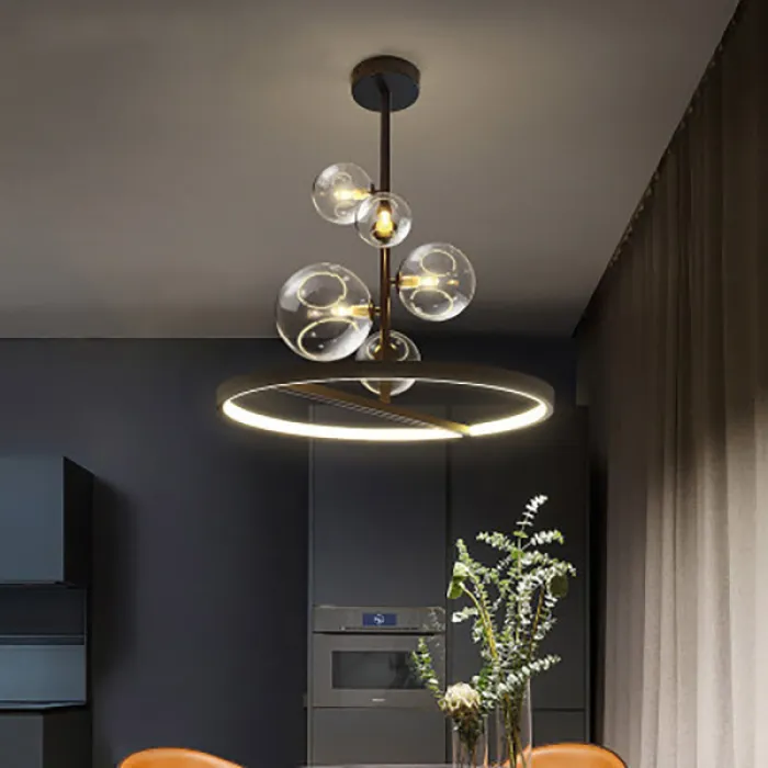 Подвесной светильник IONA B D48 black от ImperiumLoft
