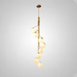 Подвесной светильник SHIRLEY 8 brass