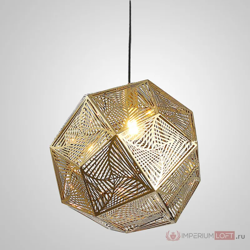 Подвесной светильник PICTOU D50 gold от ImperiumLoft