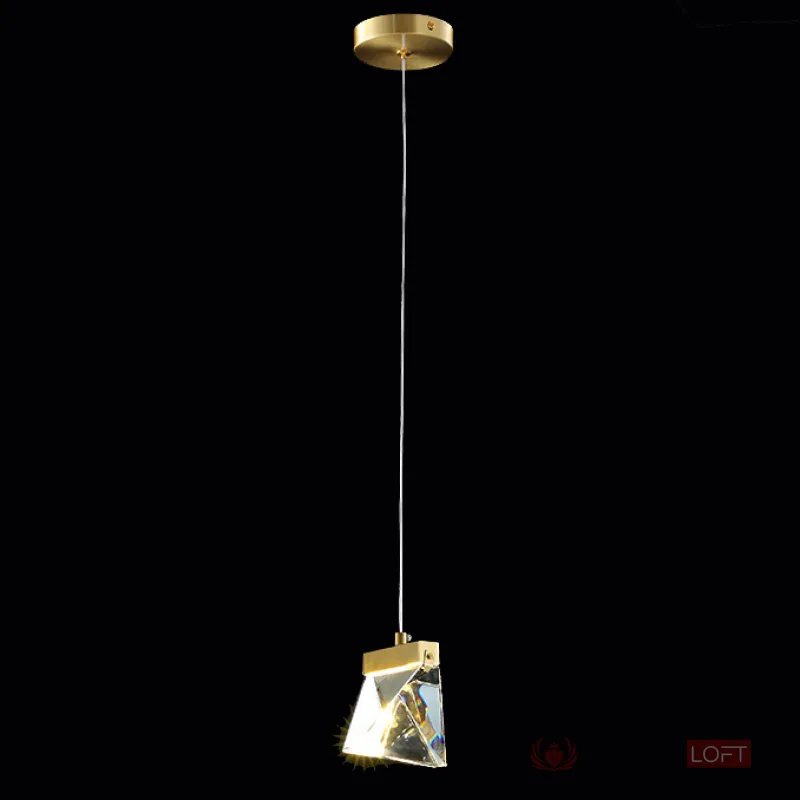 Подвесной светильник ALDIS brass 4000К от ImperiumLoft