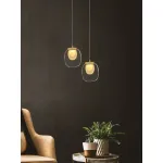 Подвесной светильник HELINA brass 3000К