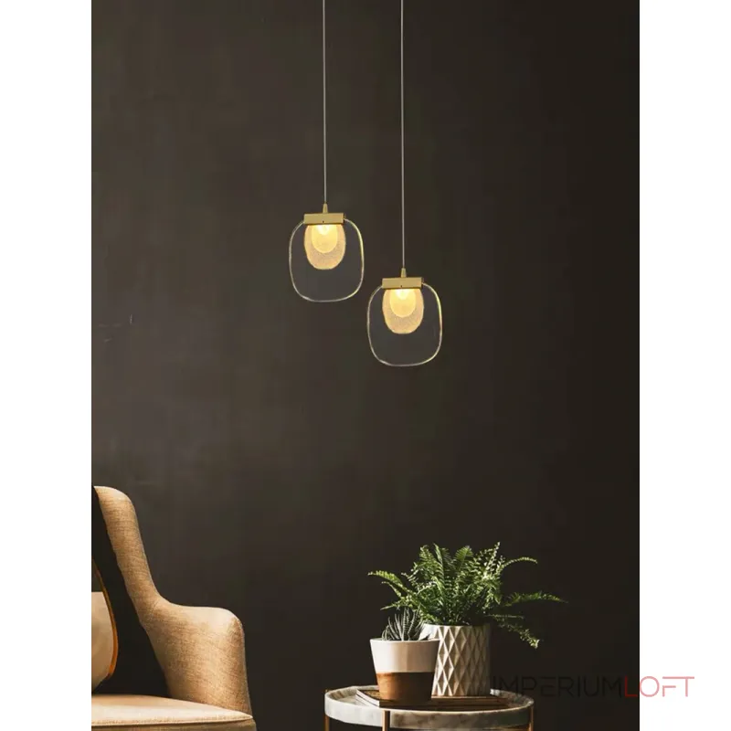Подвесной светильник HELINA brass 3000К