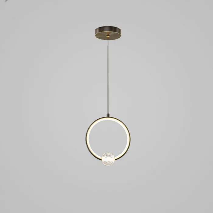Подвесной светильник LUANA 1 black 3000К от ImperiumLoft