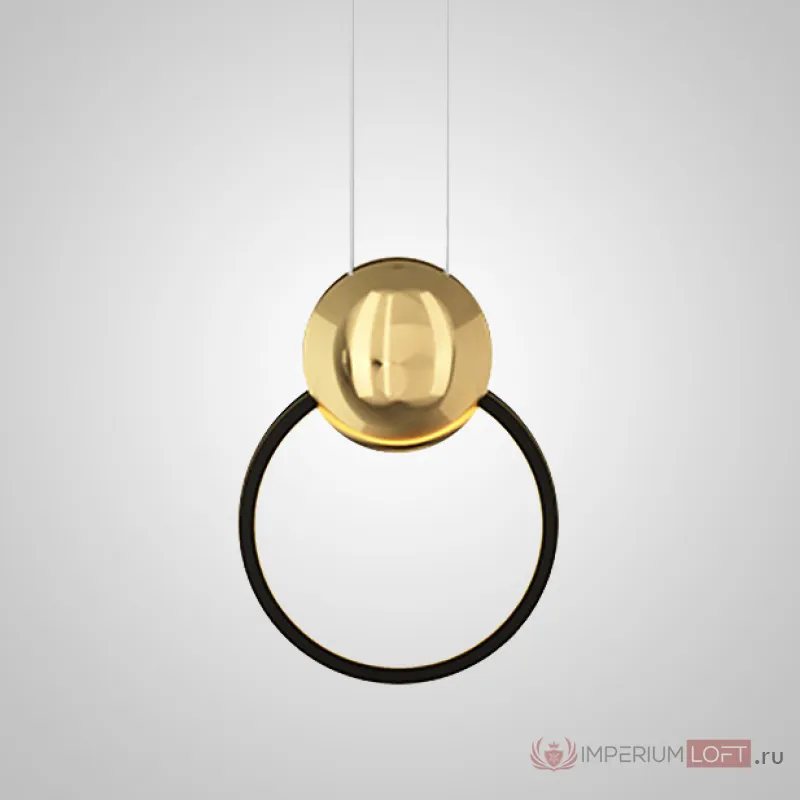Подвесной светильник SIGHT black brass от ImperiumLoft