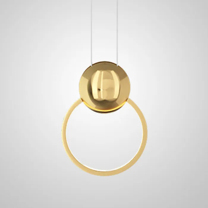 Подвесной светильник SIGHT black brass от ImperiumLoft